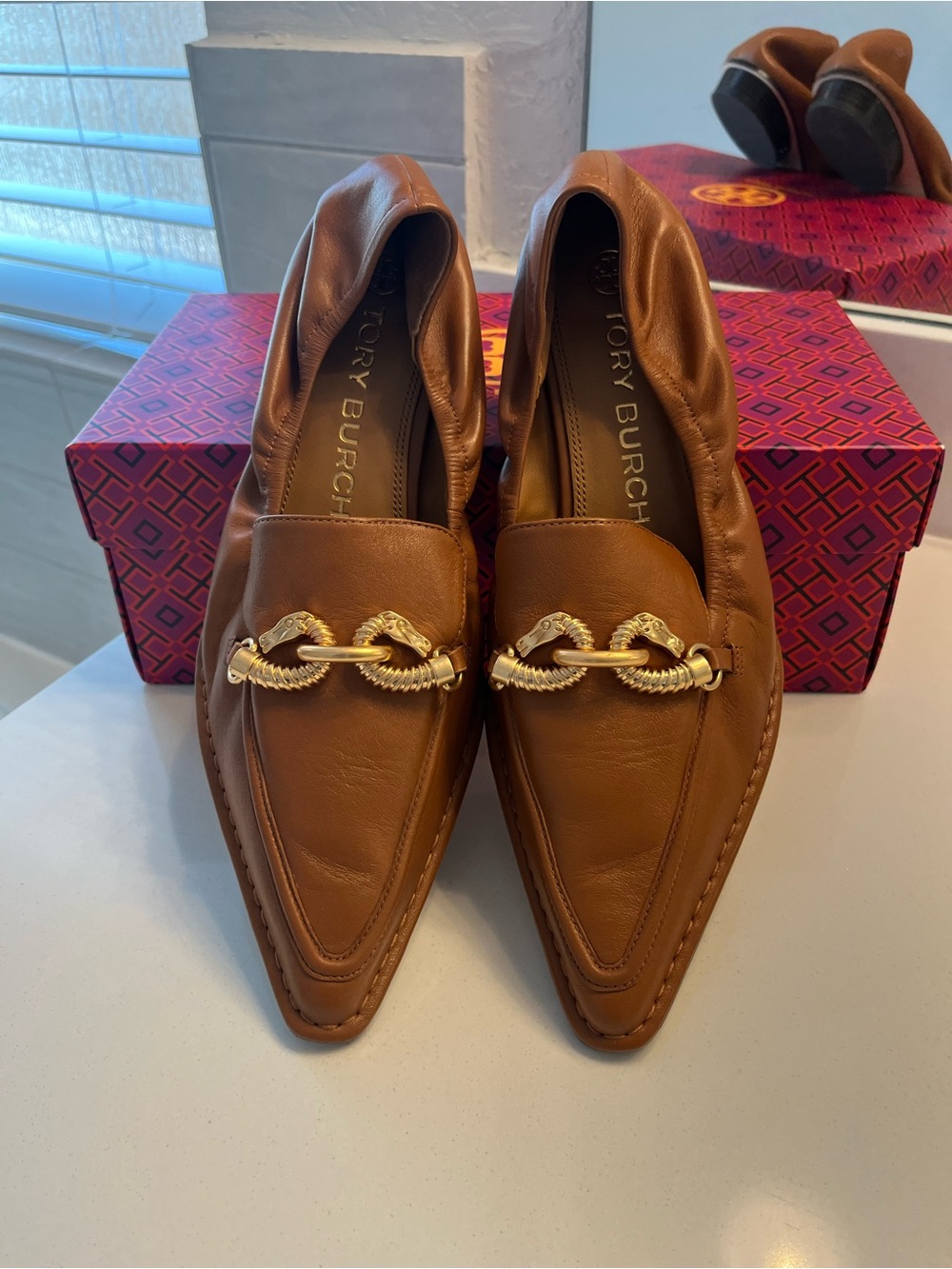 Tory Burch Jessa Pointed Toe 20MM Loafer